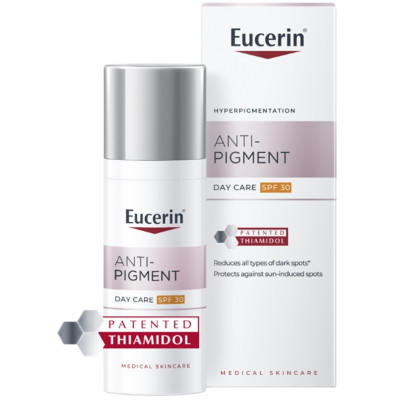 EUCERIN ANTI-PIGMENT Day Cream SPF30 дневен крем за лице за равномерен сияен тен за всеки тип кожа 50 мл