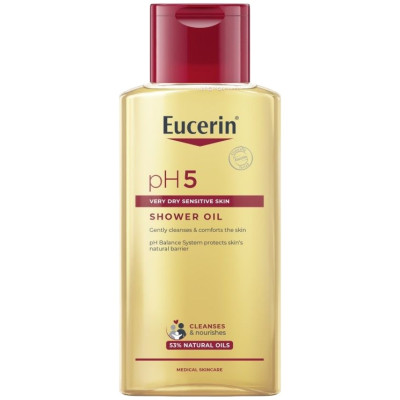 EUCERIN PH5 Shower Oil душ-олио за тяло за суха чувствителна кожа 200 мл