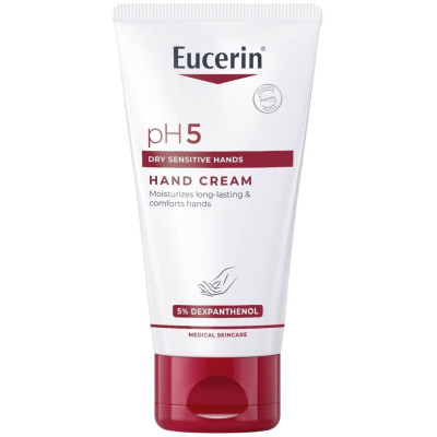 EUCERIN PH5 Hand Cream подхранващ крем за ръце за суха чувствителна кожа 75 мл