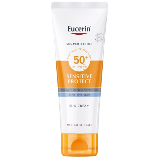 EUCERIN SUN SENSITIVE PROTECT SPF50+ слънцезащитен крем за лице за чувствителна кожа 50 мл