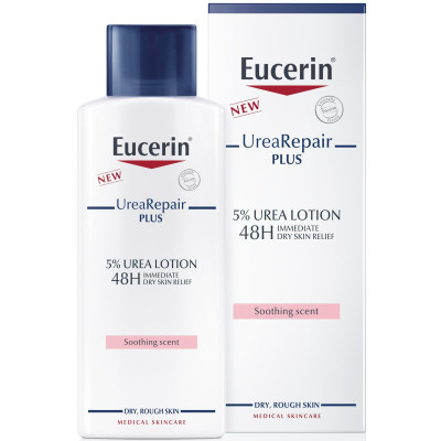 ЕУСЕРИН UREAREPAIR PLUS 5% UREA лосион за тяло 250 мл