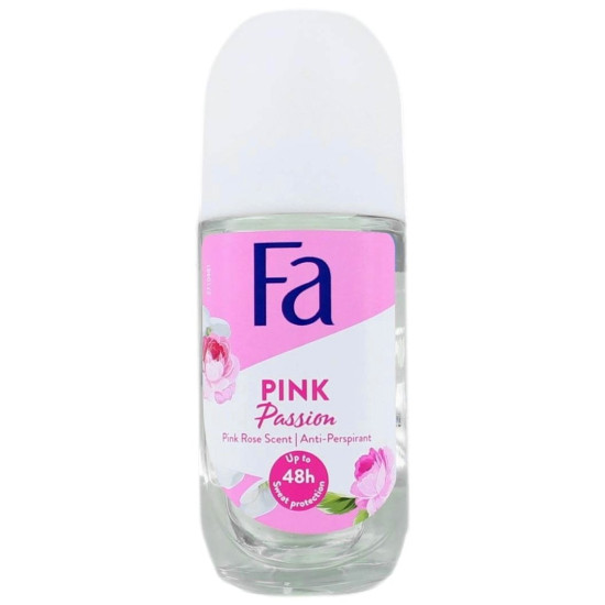 FA PINK PASSION 48H део рол-он против изпотяване за жени 50 мл