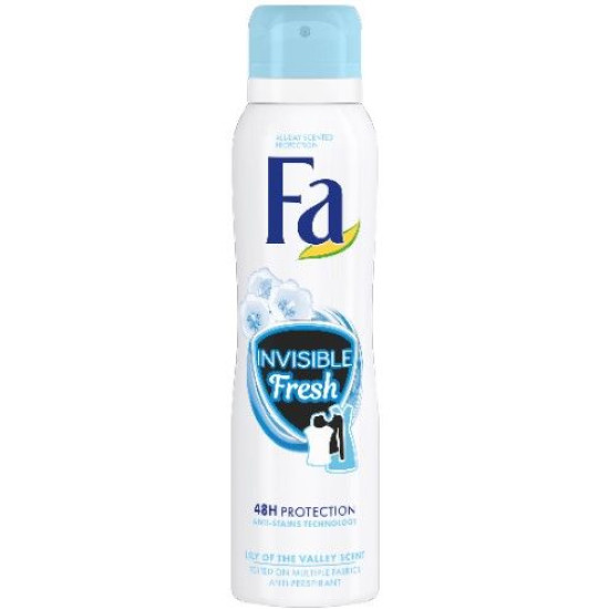 ФА INVISIBLE FRESH 48H део спрей против изпотяване с аромат но момина сълза за жени 150 мл