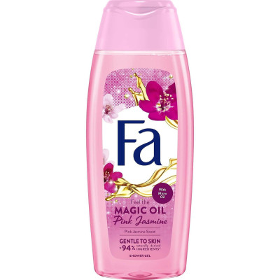 ФА MAGIC OIL PINK JASMINE душ гел с аромат на розов жасмин 400 мл