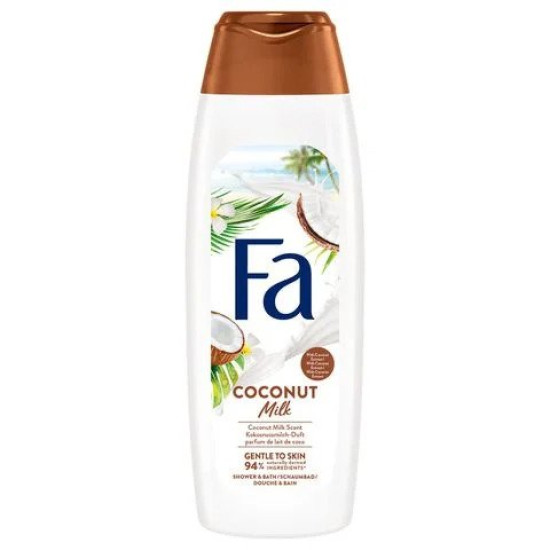 ФА EXPLORE COCONUT MILK душ крем за тяло с аромат на кокосово мляко 400 мл