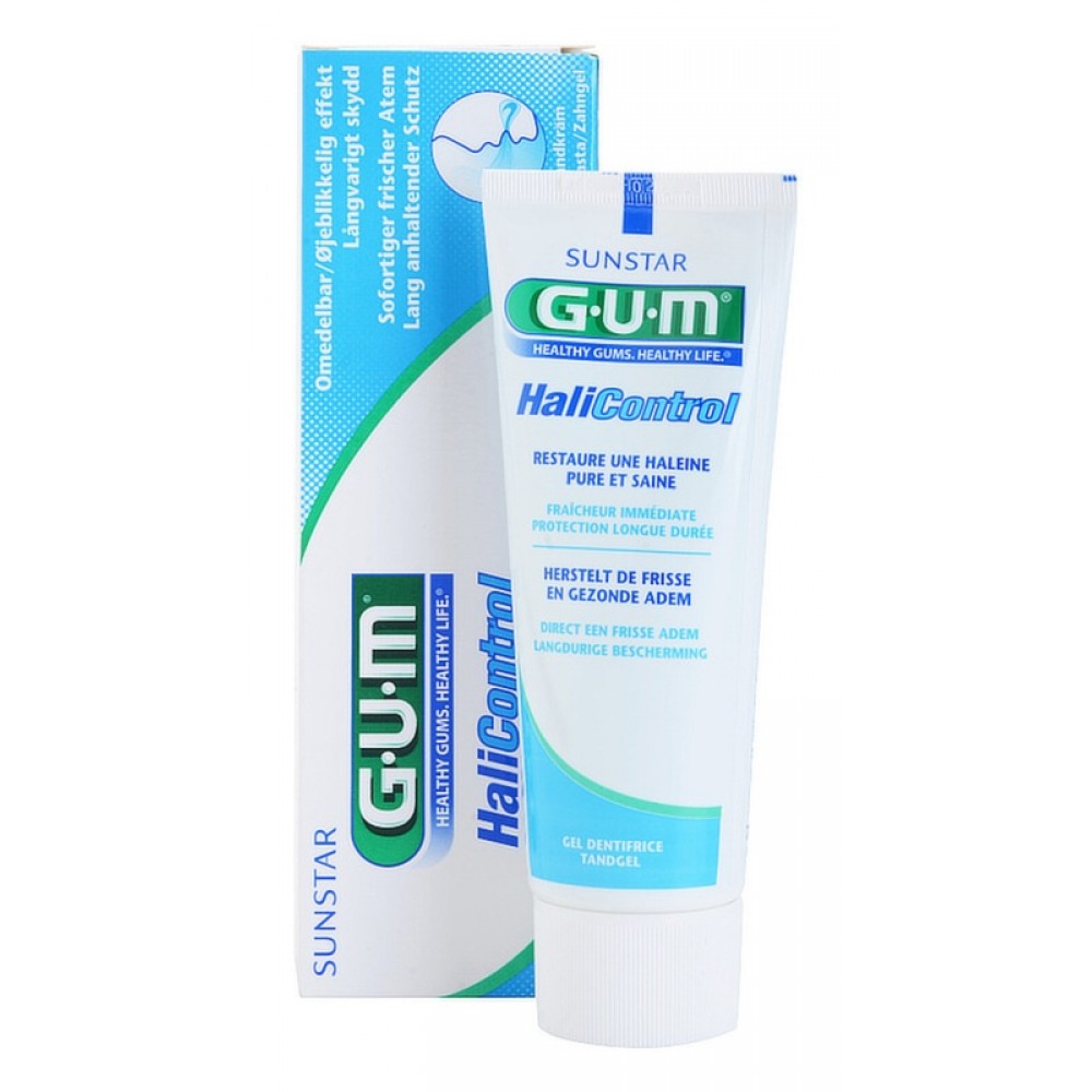 GUM Helicontrol паста за зъби, незабавен и дълготраен освежаващ ефект 75мл. -