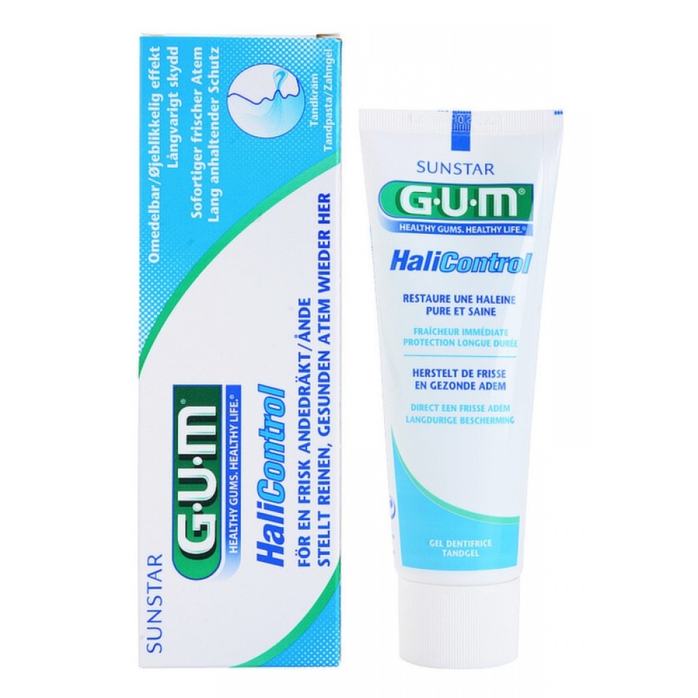 GUM Helicontrol паста за зъби, незабавен и дълготраен освежаващ ефект 75мл. -