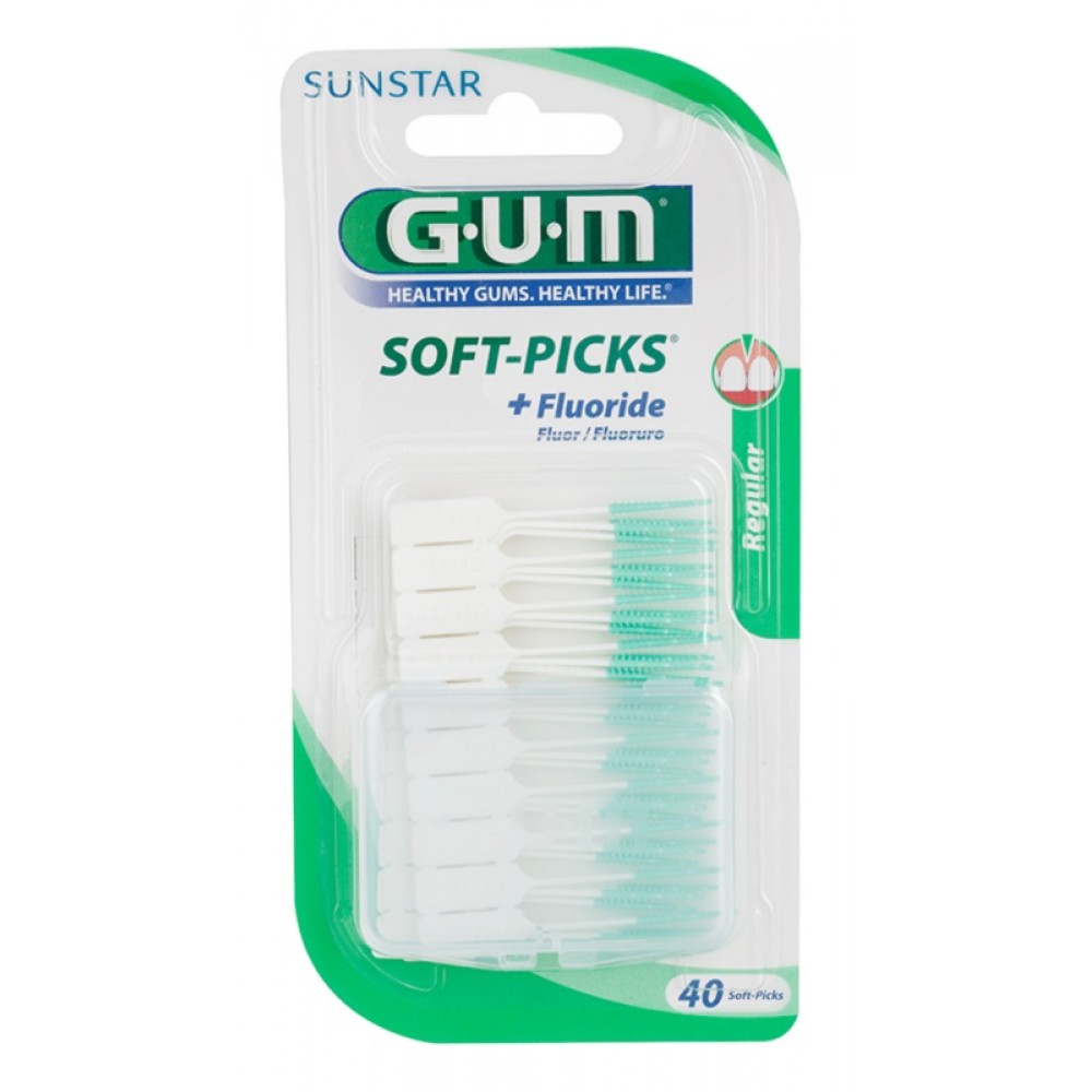 ГЪМ клечки за зъби Soft-picks 632 - Орална хигиена