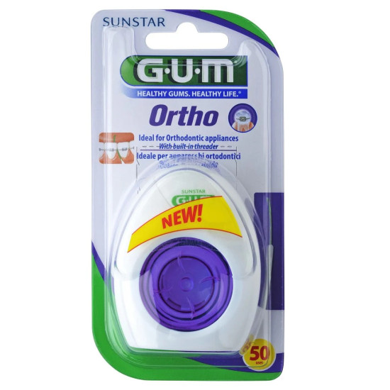 ГЪМ ORTHO конец за зъби лента 50 м
