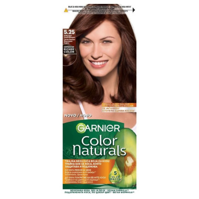 GARNIER COLOR NATURALS боя за коса 5.25 /Светло опалово махагоново кафяво/