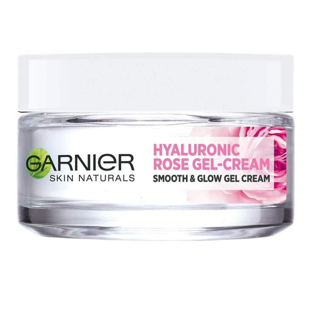 ГАРНИЕ SKIN NATURALS HYALURONIC ROSE GEL-CREAM хидратиращ гел-крем 50 мл - Грижа за лицето ГАРНИЕ SKIN NATURALS HYALURONIC ROSE GEL-CREAM хидратиращ гел-крем 50 мл - Грижа за лицето