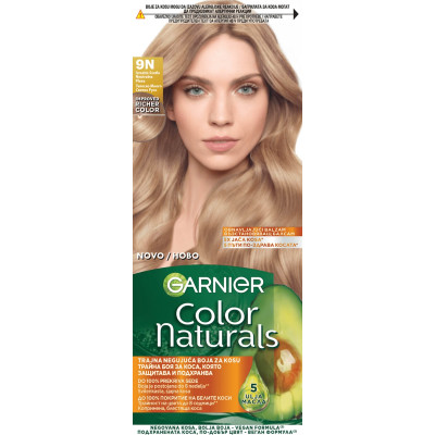 ГАРНИЕ COLOR NATURALS боя за коса 9N /телесно много светло русо/