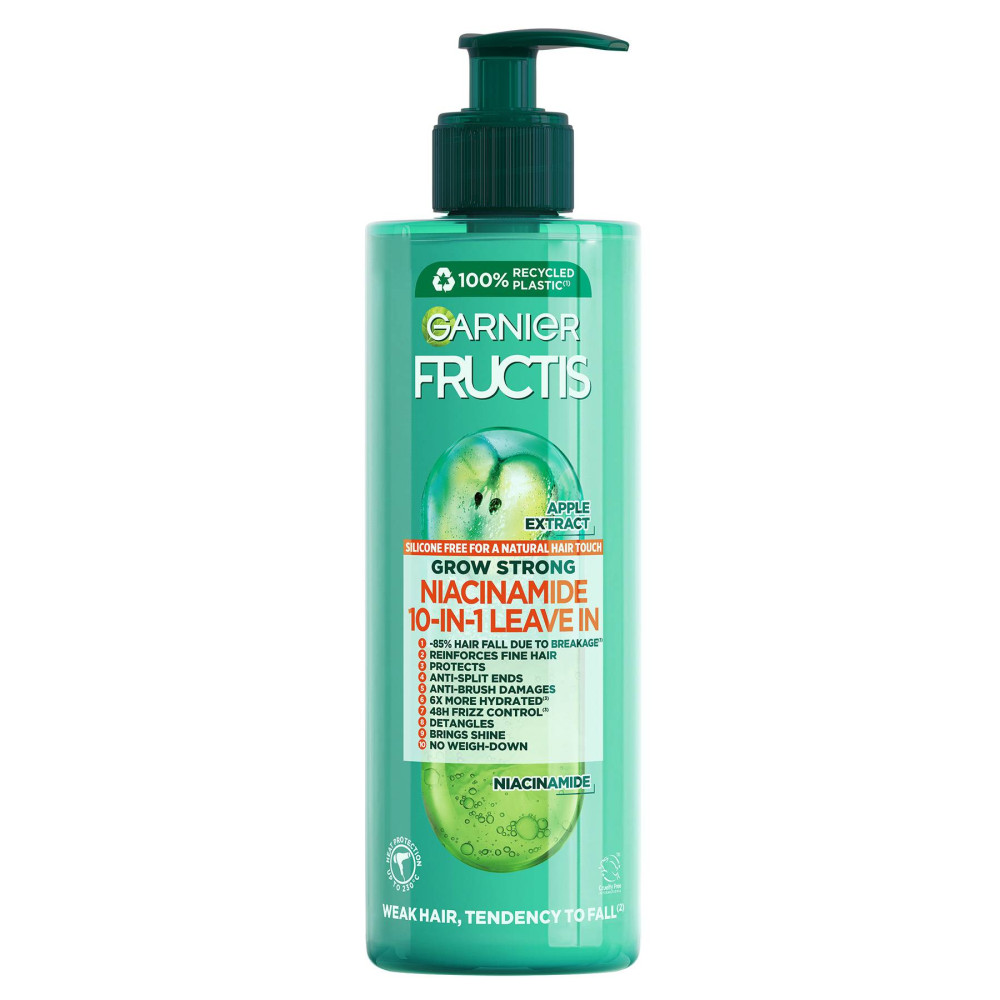 ГАРНИЕ FRUCTIS NIACINAMIDE 10in1 LEAVE IN крем без отмиване 400 мл - Грижа за косата ГАРНИЕ FRUCTIS NIACINAMIDE 10in1 LEAVE IN крем без отмиване 400 мл - Грижа за косата