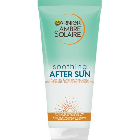 GARNIER AMBRE SOLAIRE AFTER SUN мляко за след слънце с подсилващ тена бронзиращ ефект за всеки тип кожа 200 мл