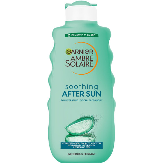 GARNIER AMBRE SOLAIRE AFTER SUN хидратиращо мляко за след слънце с алое вера 400 мл