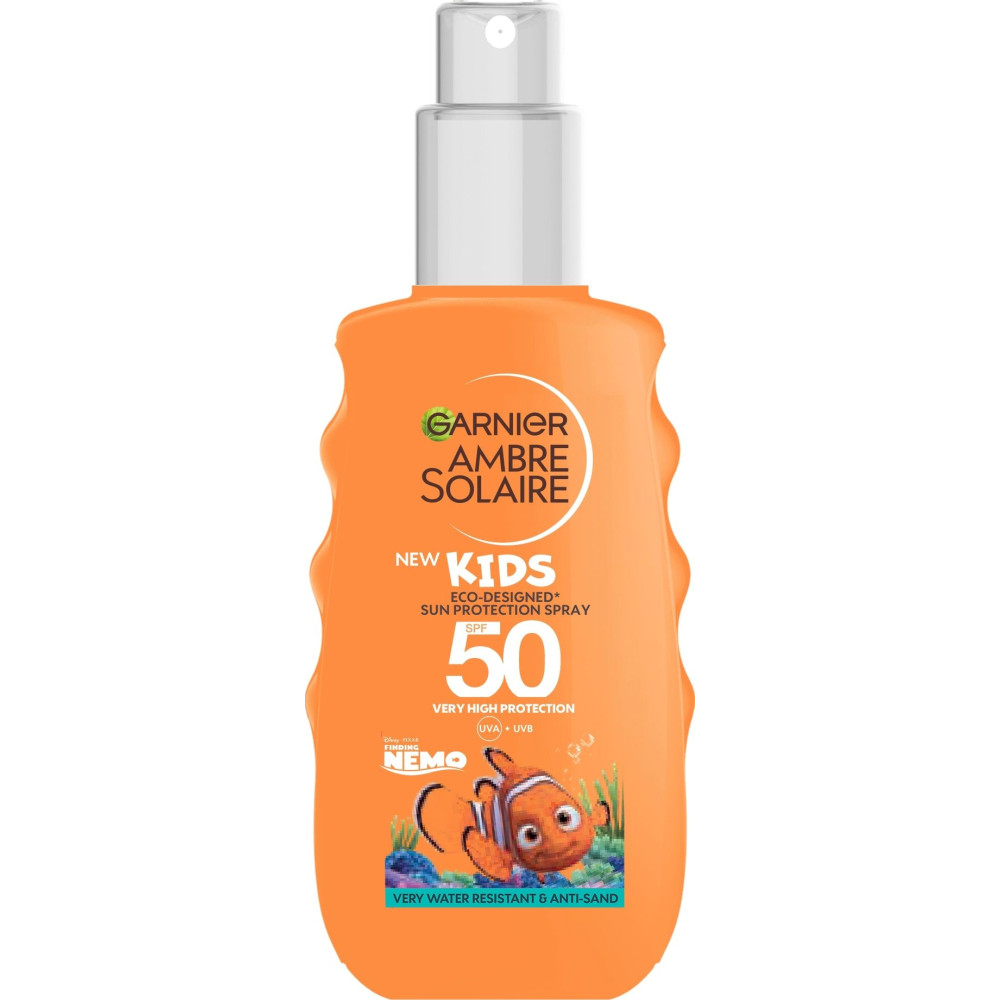 GARNIER AMBRE SOLAIRE KIDS NEMO SPF50+ слънцезащитен спрей за деца 150 мл