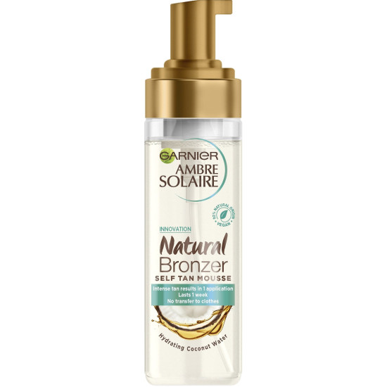 GARNIER AMBRE SOLAIRE NATURAL BRONZER пяна за изкуствен тен 200 мл