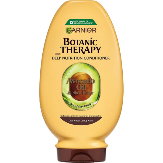 GARNIER BOTANIC THERAPY AVOCADO OIL балсам за суха чуплива и къдрава коса 200 мл