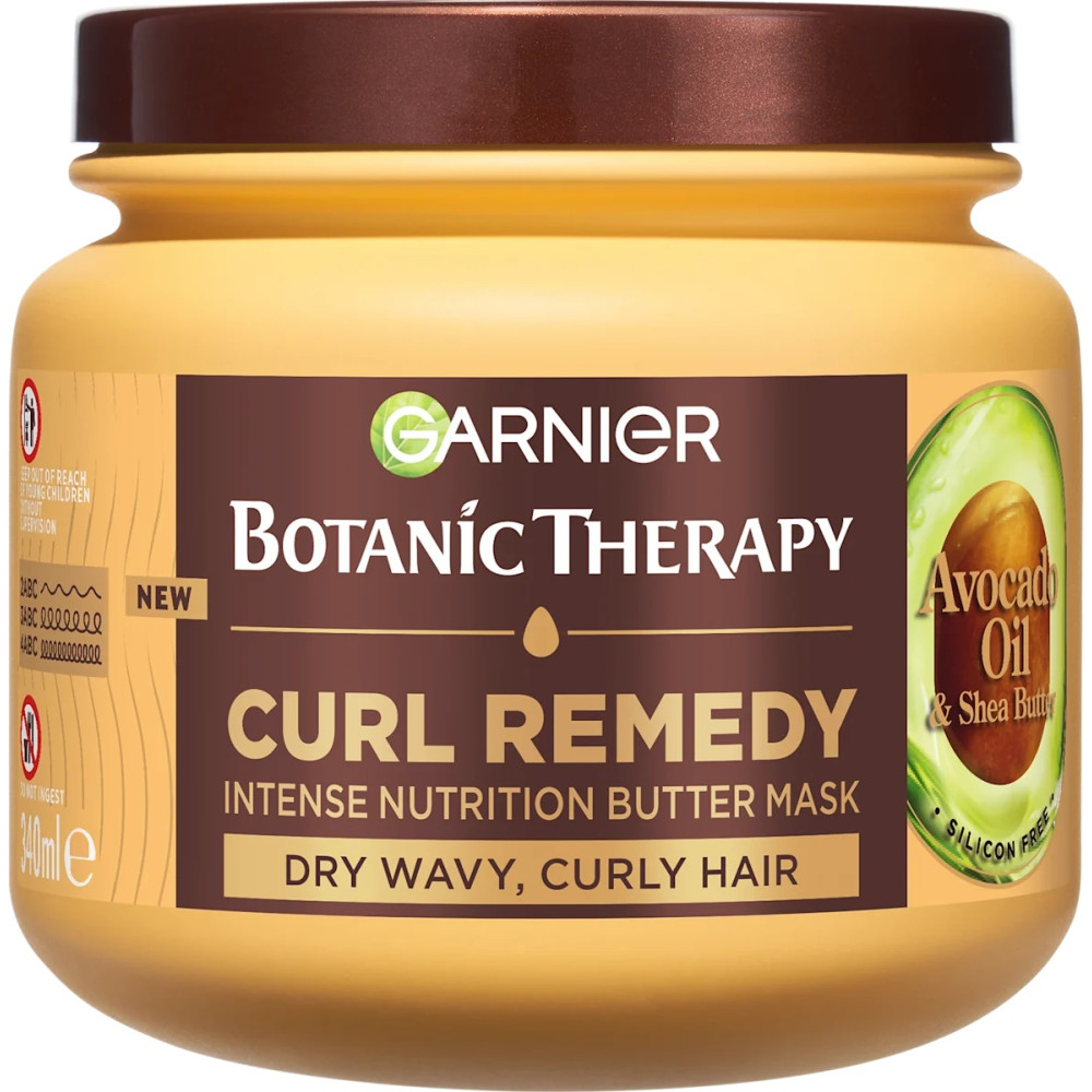 GARNIER BOTANIC THERAPY AVOCADO OIL маска за суха чуплива и къдрава коса 340 мл - Грижа за косата GARNIER BOTANIC THERAPY AVOCADO OIL маска за суха чуплива и къдрава коса 340 мл - Грижа за косата