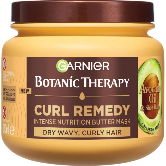 GARNIER BOTANIC THERAPY AVOCADO OIL маска за суха чуплива и къдрава коса 340 мл