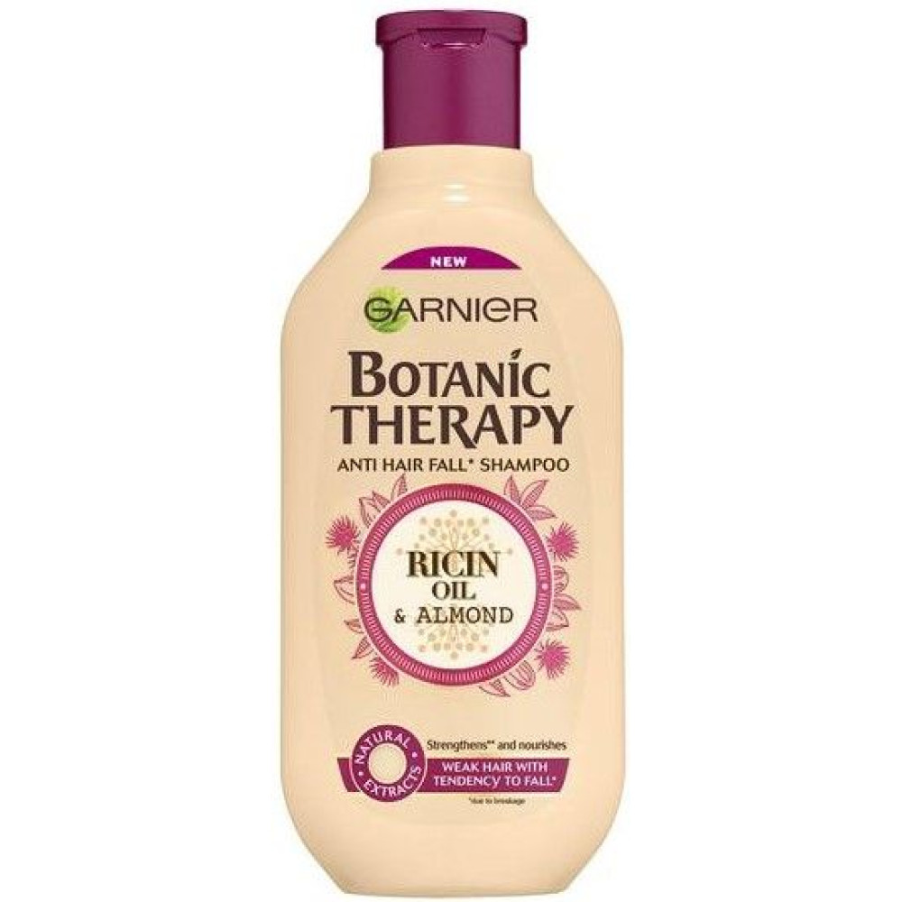 GARNIER BOTANIC THERAPY RICIN OIL & ALMOND укрепващ шампоан за слаба коса склонна към накъсване 250 мл