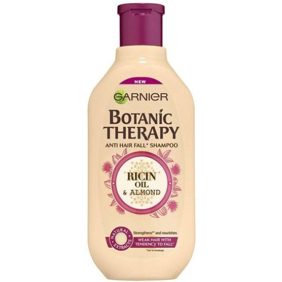 GARNIER BOTANIC THERAPY RICIN OIL & ALMOND укрепващ шампоан за слаба коса склонна към накъсване 400 мл