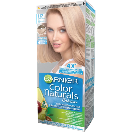 GARNIER COLOR NATURALS боя за коса 112 /антарктическо сребърно русо/