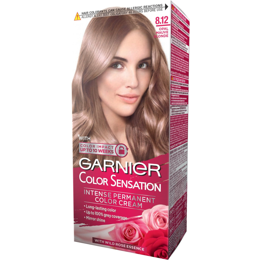 ГАРНИЕ Color Sensation Трайна боя за коса, 8.12 Opal Mauve Blond - Грижа за косата