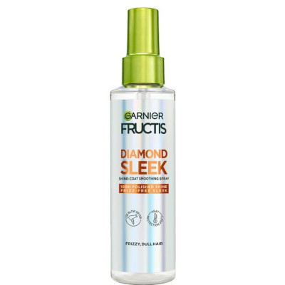 GARNIER FRUCTIS Diamond Sleek  Shine-Coat Smoothing Spray спрей за гладка и блестяща коса, с термозащита 150 мл