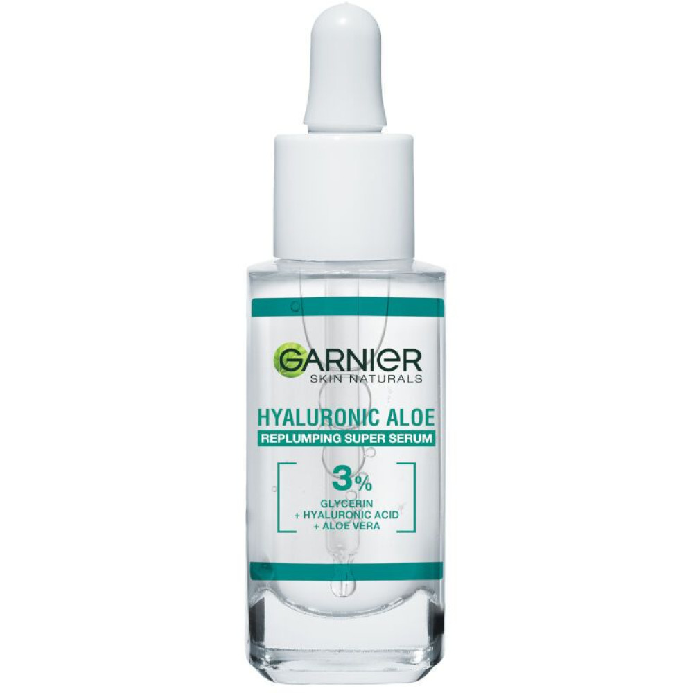 ГАРНИЕ SKIN NATURALS HYALURONIC ALOE серум за възстановяване жизнеността на кожата 30 мл - Грижа за лицето ГАРНИЕ SKIN NATURALS HYALURONIC ALOE серум за възстановяване жизнеността на кожата 30 мл - Грижа за лицето
