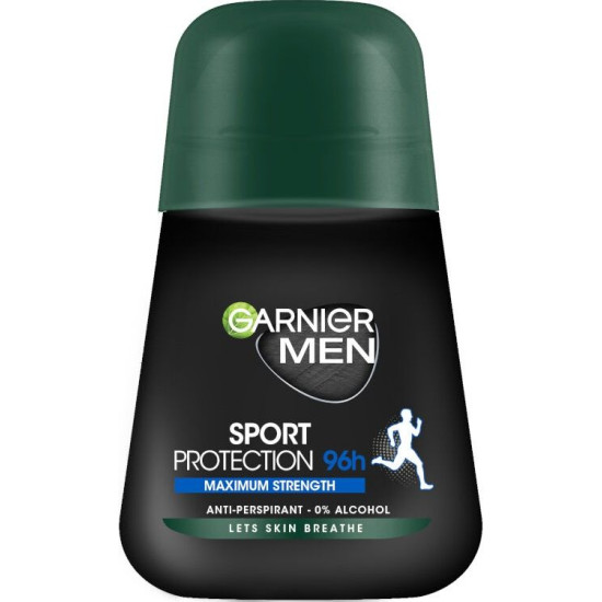 GARNIER MEN SPORT PROTECTION 96H део рол-он против изпотяване за мъже 50 мл
