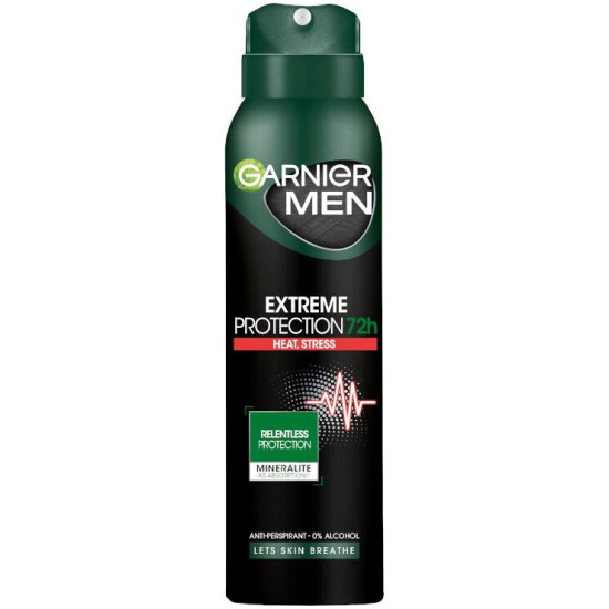 GARNIER MEN EXTREME PROTECTION 72H део спрей против изпотяване за мъже 150 мл