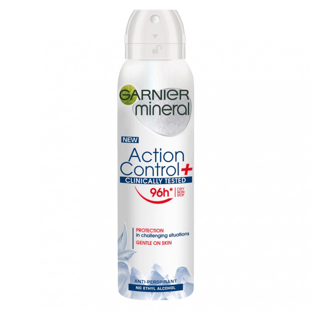 ГАРНИЕ MINERAL ACTION CONTROL+ 96H дезодорант-спрей 150 мл - Грижа за тялото