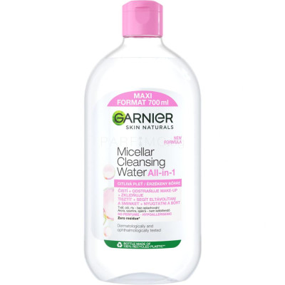 ГАРНИЕ SKIN NATURALS MICELLAR CLEANSING WATER ALL IN ONE почистваща мицеларна вода за чувствителна кожа 700 мл