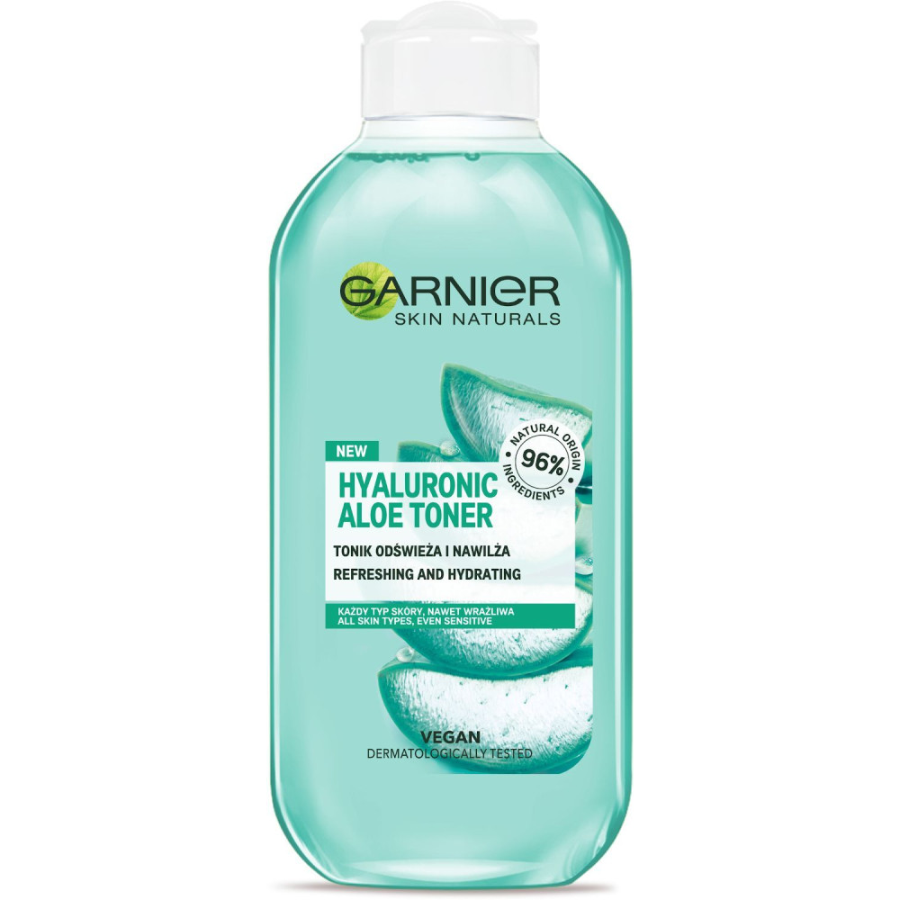 ГАРНИЕ SKIN NATURALS HYALURONIC ALOE TONER тоник 200 мл - Грижа за лицето ГАРНИЕ SKIN NATURALS HYALURONIC ALOE TONER тоник 200 мл - Грижа за лицето