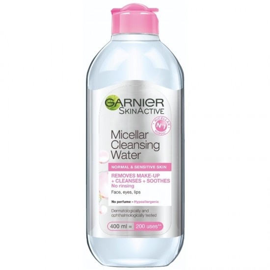 GARNIER SKIN NATURALS Micellar cleansing water почистваща мицеларна вода за чувствителна кожа 400 мл