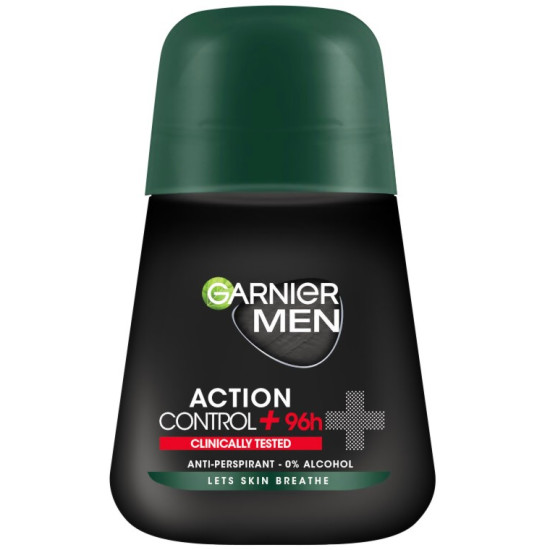 GARNIER MEN ACTION CONTROL+ 96H део рол-он против изпотяване за мъже 50 мл