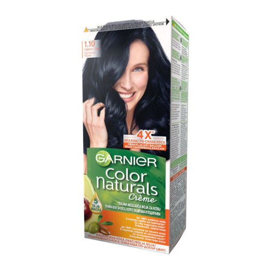 GARNIER COLOR NATURALS боя за коса 1.10 /наситено черно/