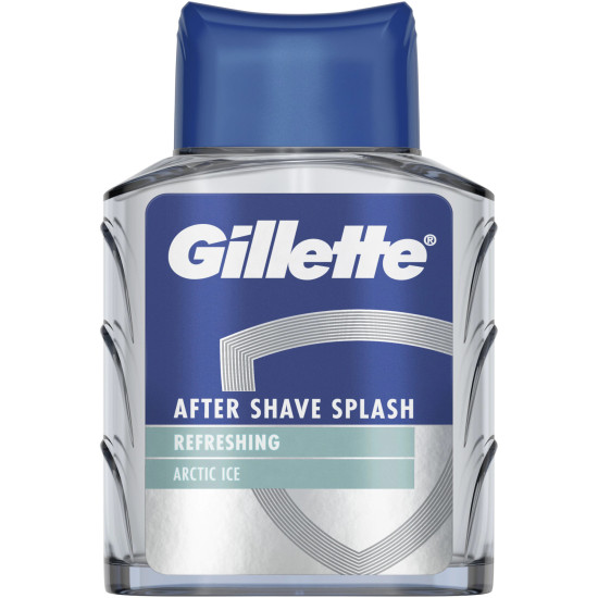 GILLETTE AFTER SHAVE SPLASH REFRESHING ARCTIC ICE афтършейв за мъже 100 мл