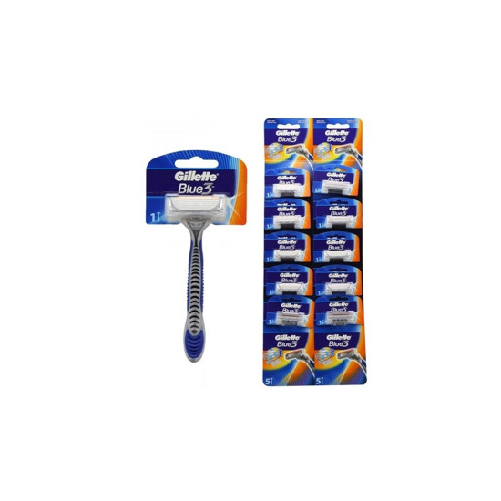 GILLETTE BLUE 3 PLUS самобръсначка за еднократна употреба за мъже х 1 бр