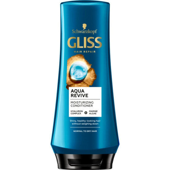 GLISS AQUA REVIVE балсам за нормална до суха коса 200 мл