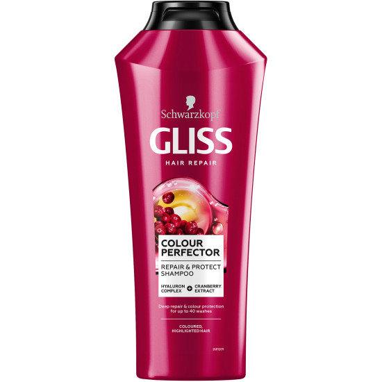 GLISS COLOUR PERFECTOR шампоан за боядисана коса 400 мл