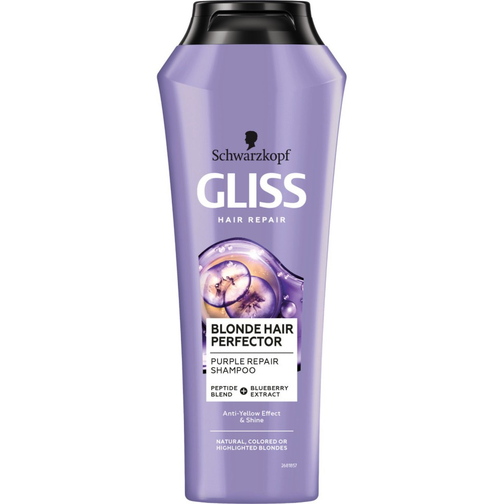 GLISS BLOND HAIR PERFECTOR шампоан за руси и изрусени 250 мл