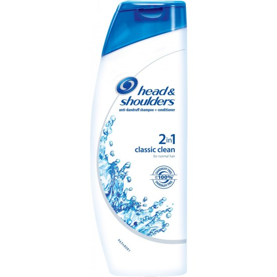 HEAD & SHOULDERS CLASSIC CLEAN 2в1 шампоан и балсам против пърхот 360 мл