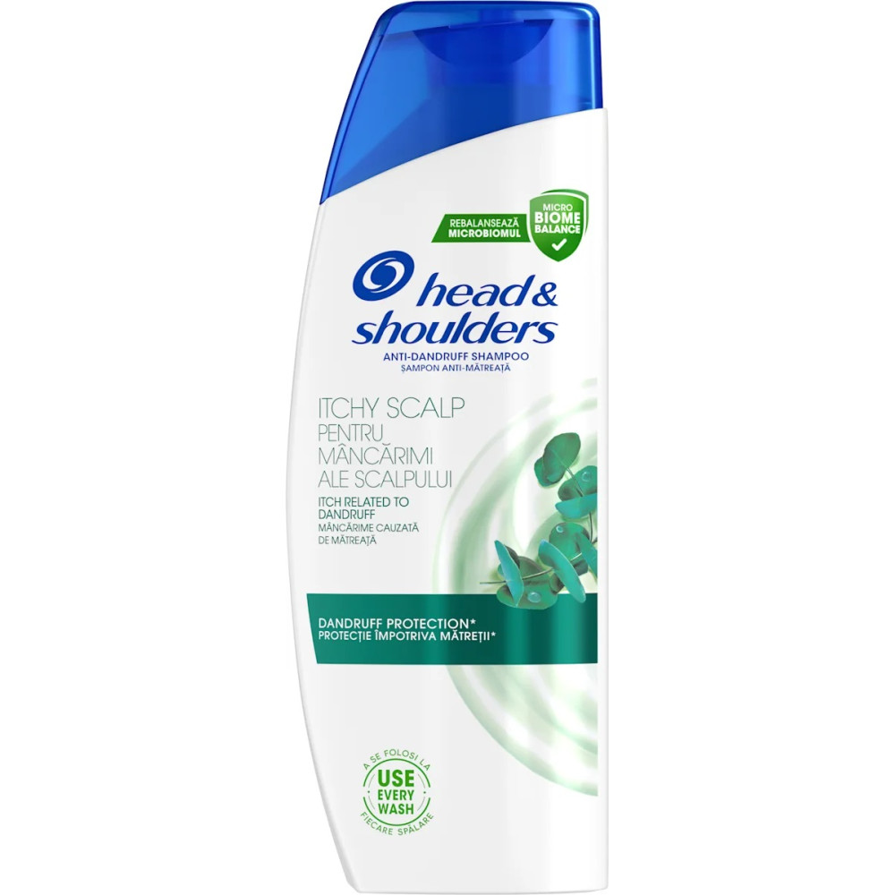 HEAD & SHOULDERS ITCHY SCALP шампоан против пърхот за сърбящ скалп 330 мл - Грижа за косата HEAD & SHOULDERS ITCHY SCALP шампоан против пърхот за сърбящ скалп 330 мл - Грижа за косата