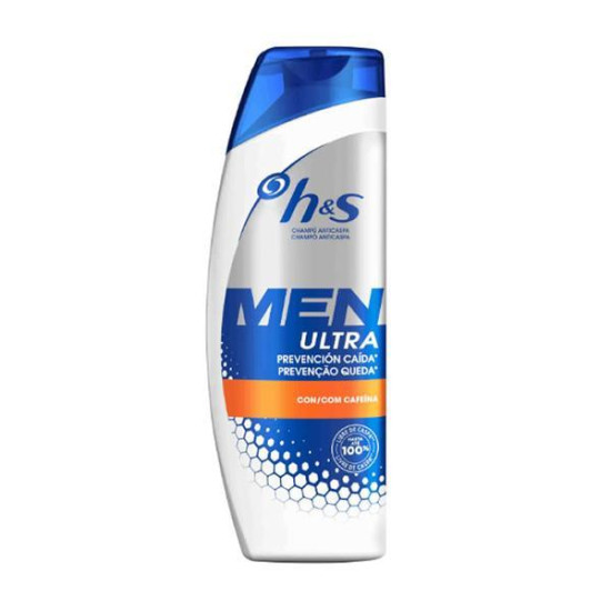HEAD & SHOULDERS MEN ULTRA ANTI HAIR FALL шампоан против пърхот и косопад за мъже с КОФЕИН 360 мл