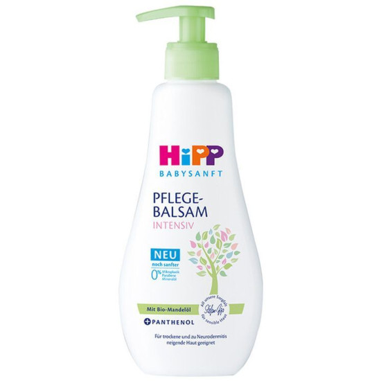 HIPP BABYSANFT PFLEGE-BALSAM INTENSIV детски балсам за тяло - интензивна грижа за суха и чувствителна кожа 300 мл