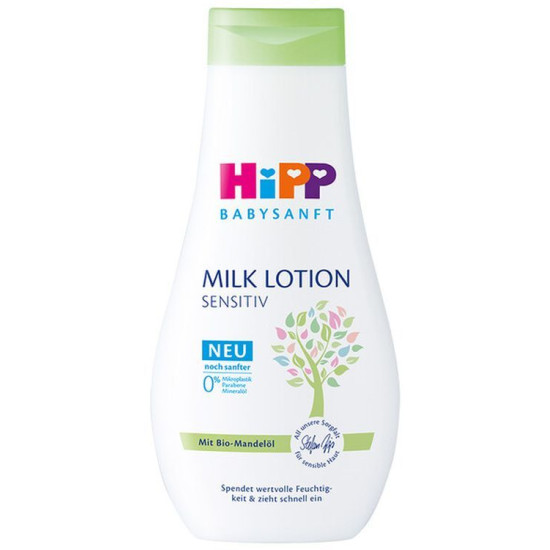 ХИП BABYSANFT MILK LOTION SENSITIV бебешко тоалетно мляко за тяло 350 мл