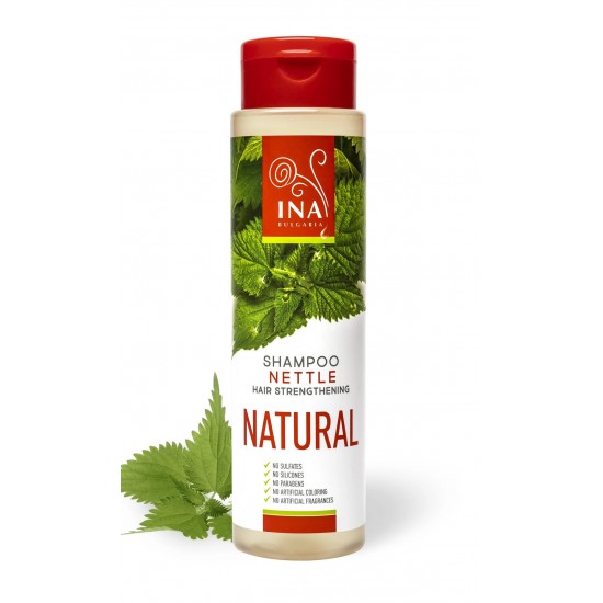 ᐉ ИНА NATURAL шампоан с коприва против косопад 250 мл