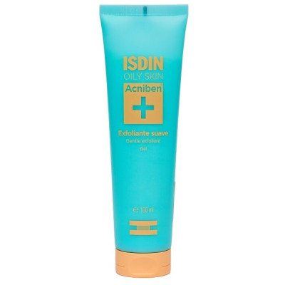 ISDIN ACNIBEN Gentle Exfoliant Gel нежен ексфолиращ гел за лице за мазна и акнеична кожа 100 мл